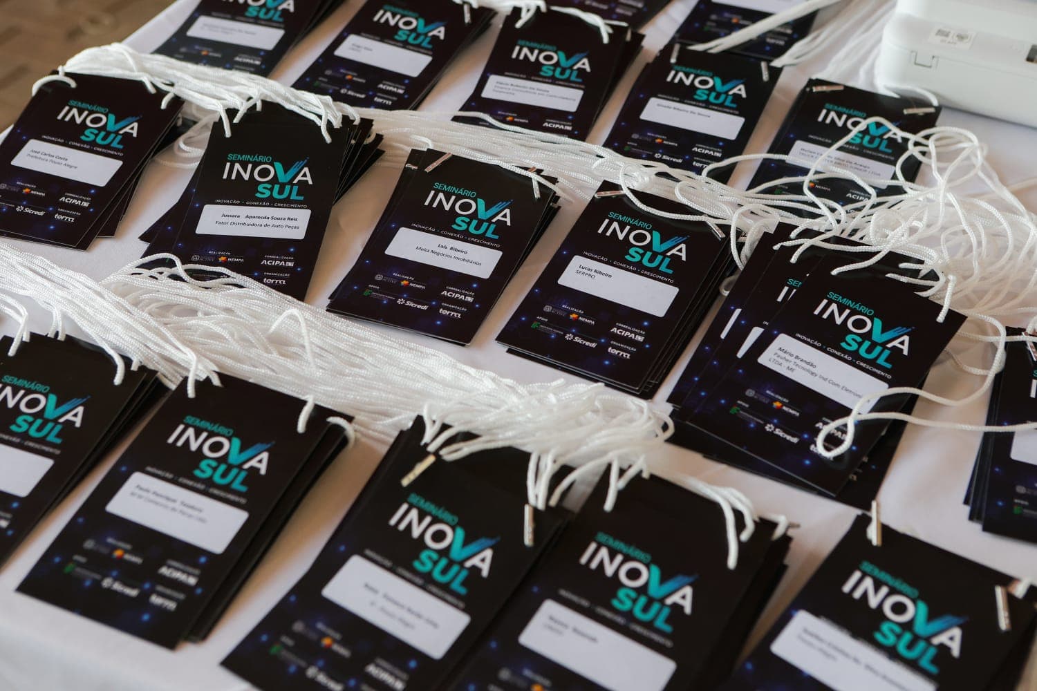 Credenciais do INOVA SUL